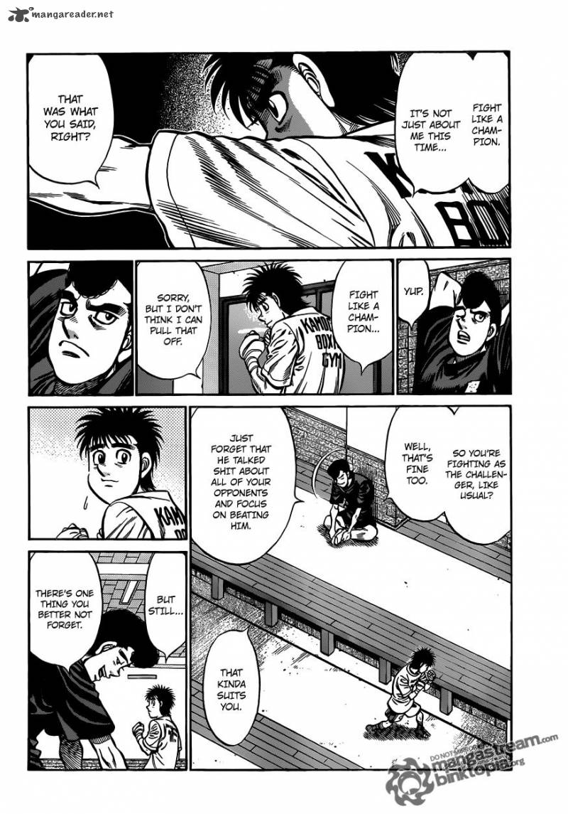 Hajime no Ippo - Chapter 930 Page 4