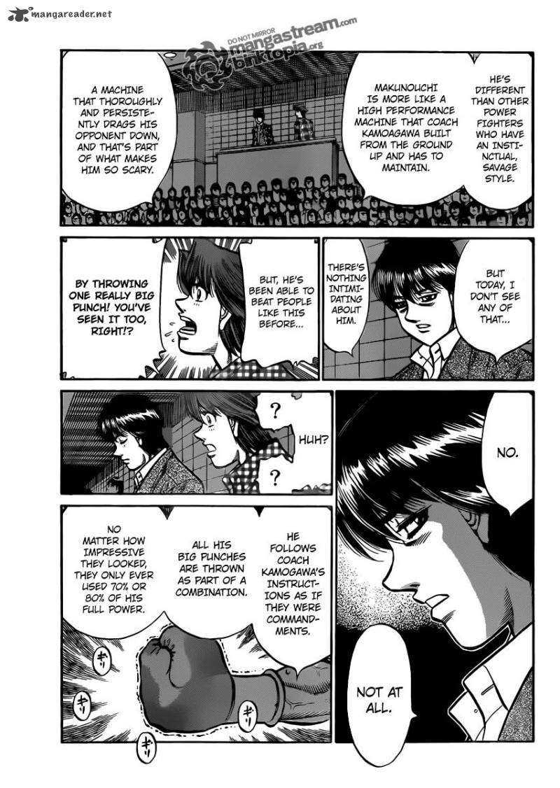 Hajime no Ippo - Chapter 935 Page 7