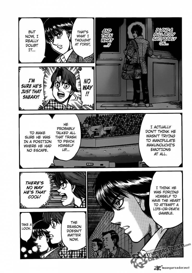 Hajime no Ippo - Chapter 936 Page 8