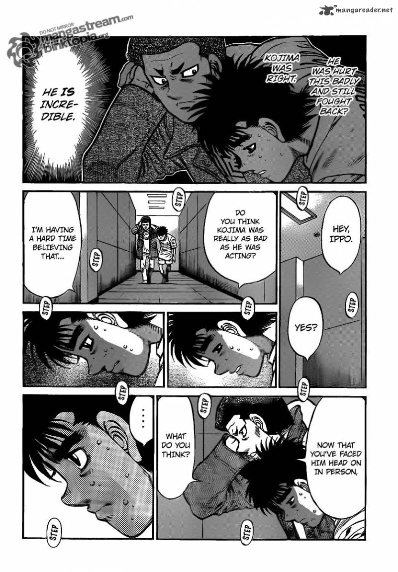 Hajime no Ippo - Chapter 941 Page 12