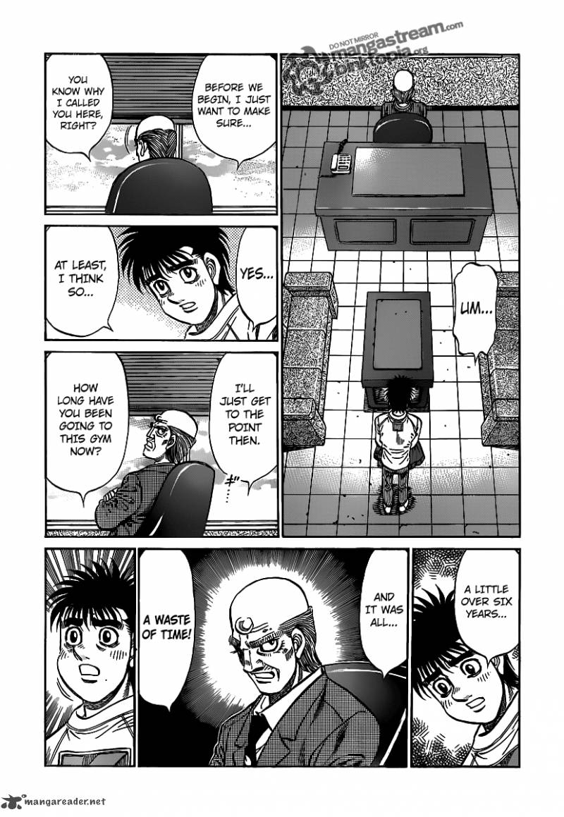 Hajime no Ippo - Chapter 944 Page 13