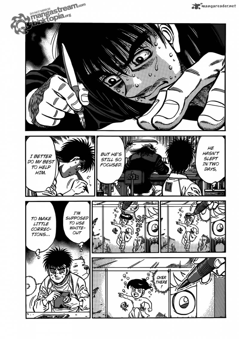 Hajime no Ippo - Chapter 947 Page 5