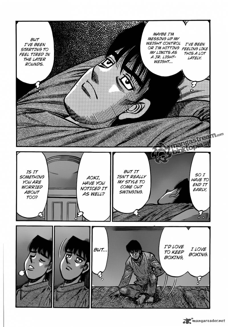 Hajime no Ippo - Chapter 952 Page 6