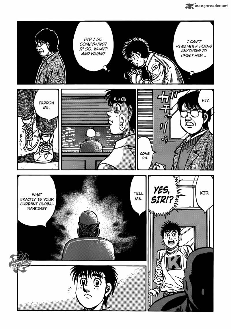 Hajime no Ippo - Chapter 980 Page 15