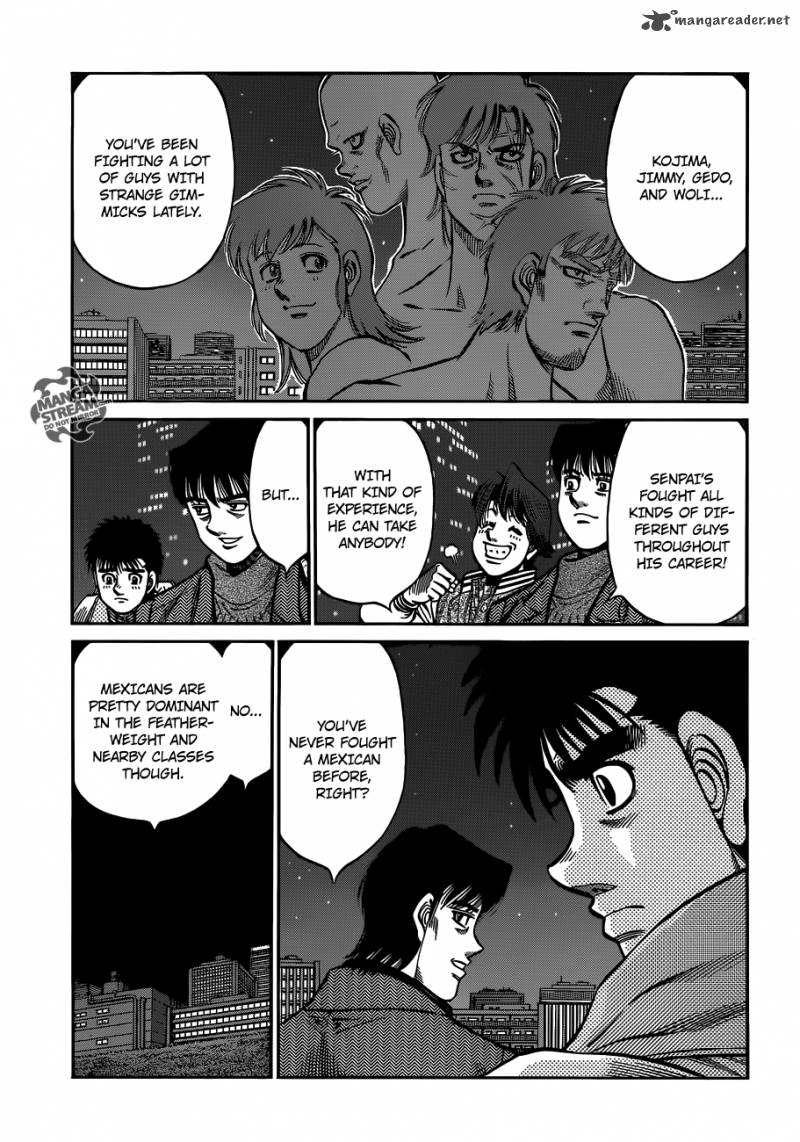 Hajime no Ippo - Chapter 981 Page 14