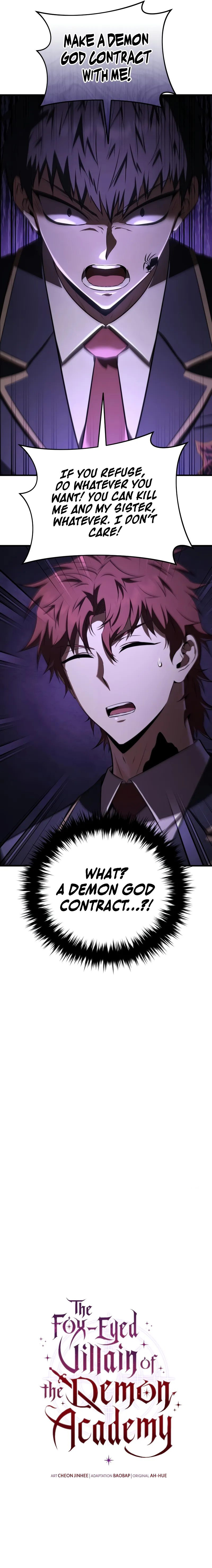 The Fox-Eyed Villain of the Demon Academy - Chapter 32 Page 12