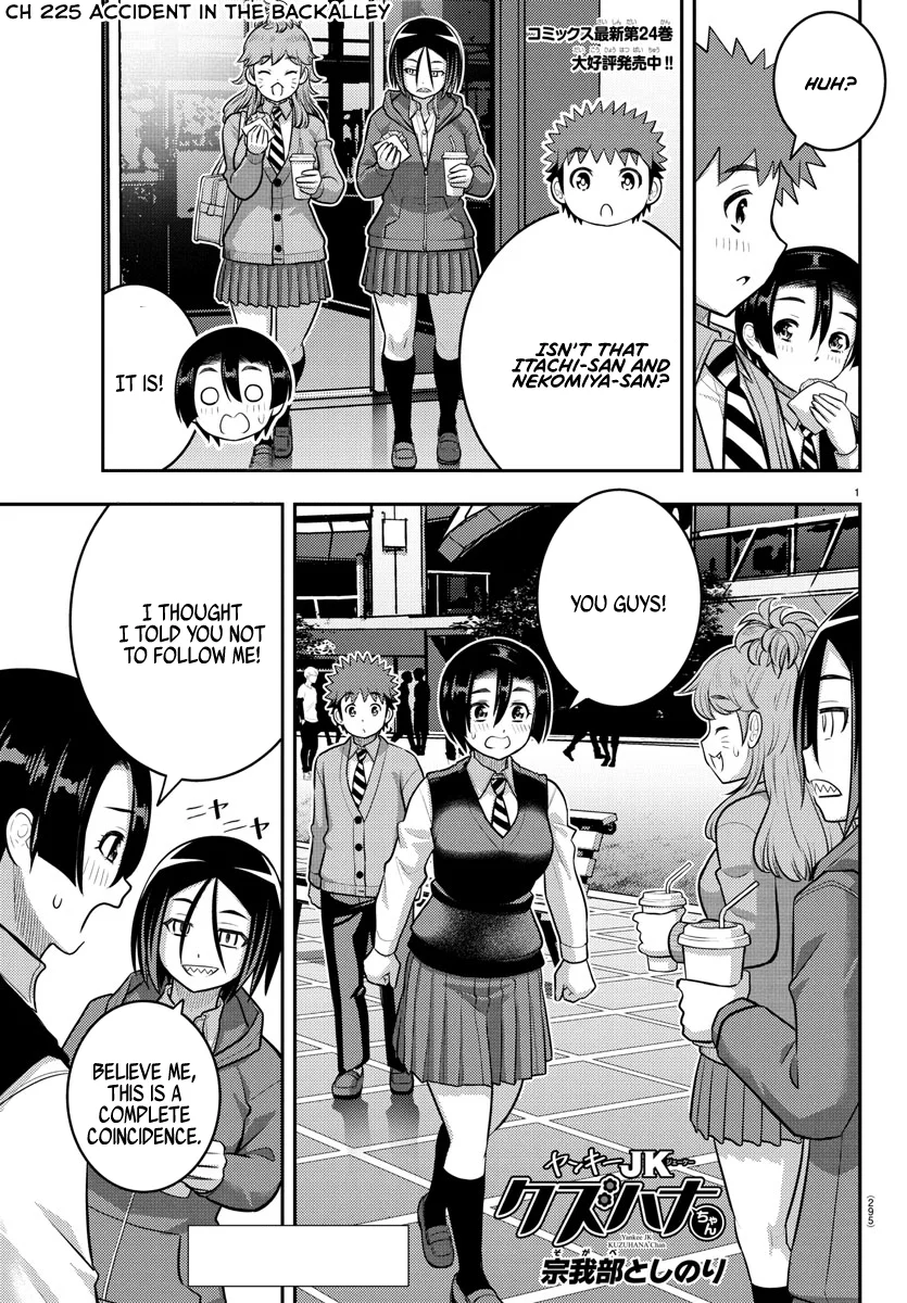 Yankee JK Kuzuhana-chan - Chapter 225 Page 1